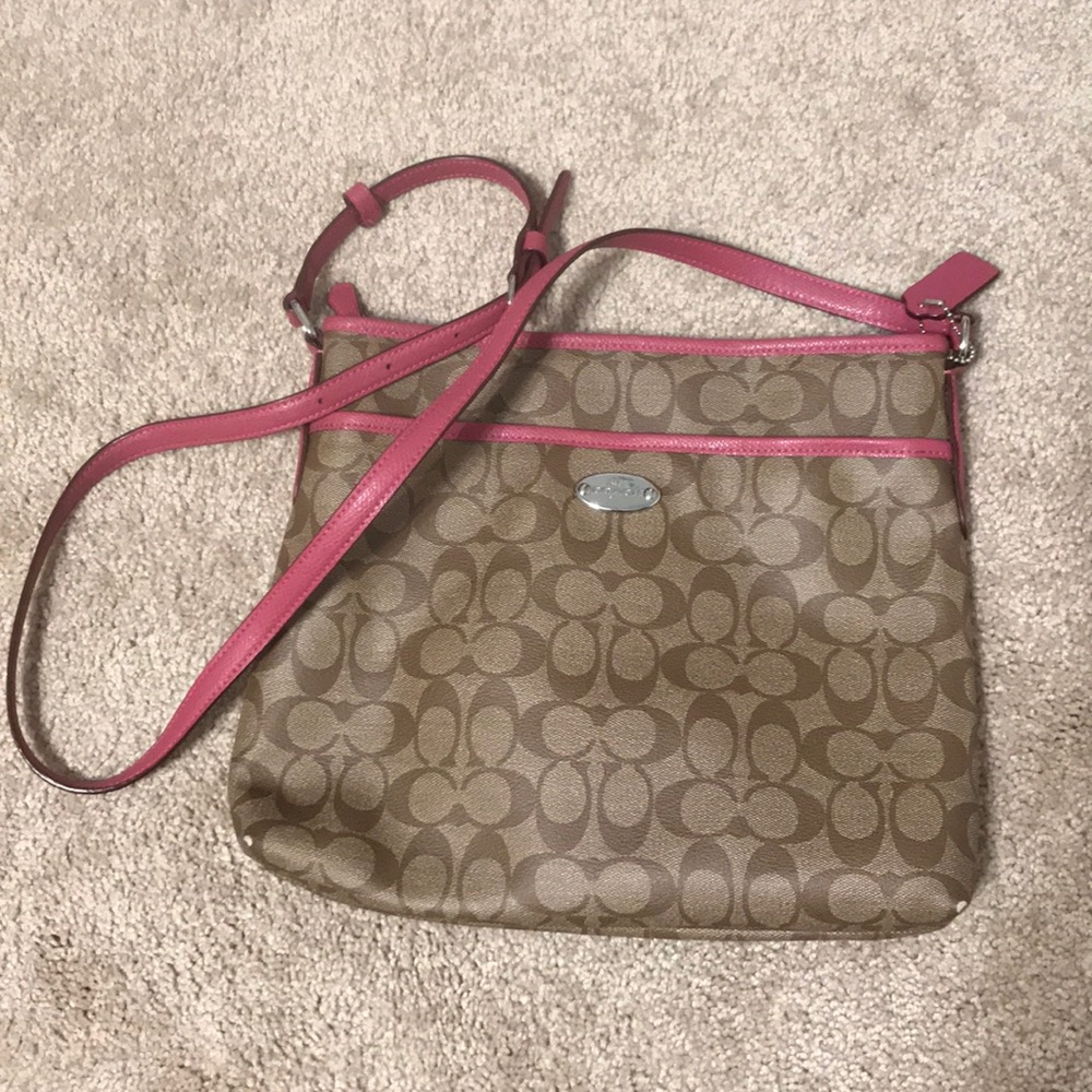 Authentic coach crossbody